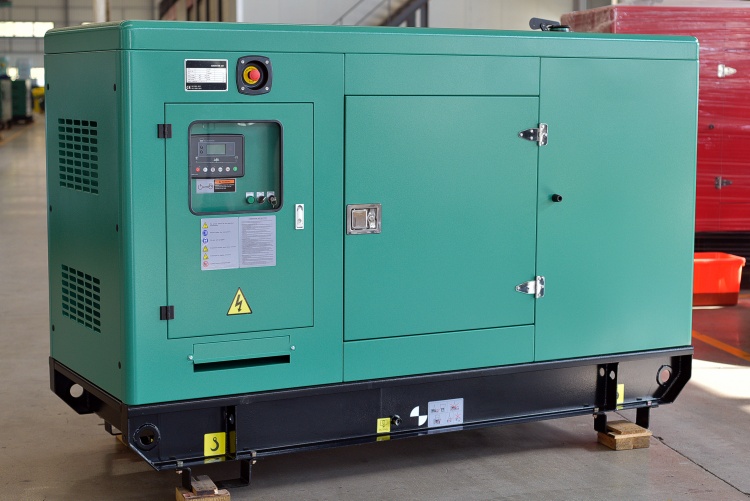 Green Color Silent Generator Set Green Color Silent Generator Set